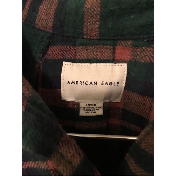 American Eagle - Flannel Button Down - Picture 3 of 4